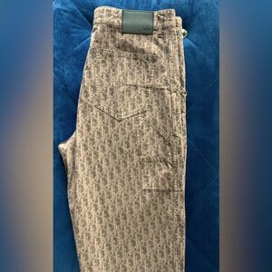 Dior x Cactus Jack SS22 Collection- Oblique Monogram Carpenter Pants. Size 31